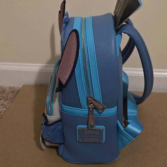 Loungefly Disney Stitch with camera mini backpack